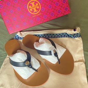 Tory Burch Manon Thong Sandal Calf Leather